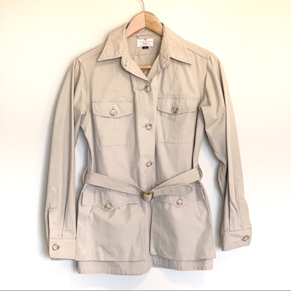 Vintage Abercrombie Fitch Safari Jacket 